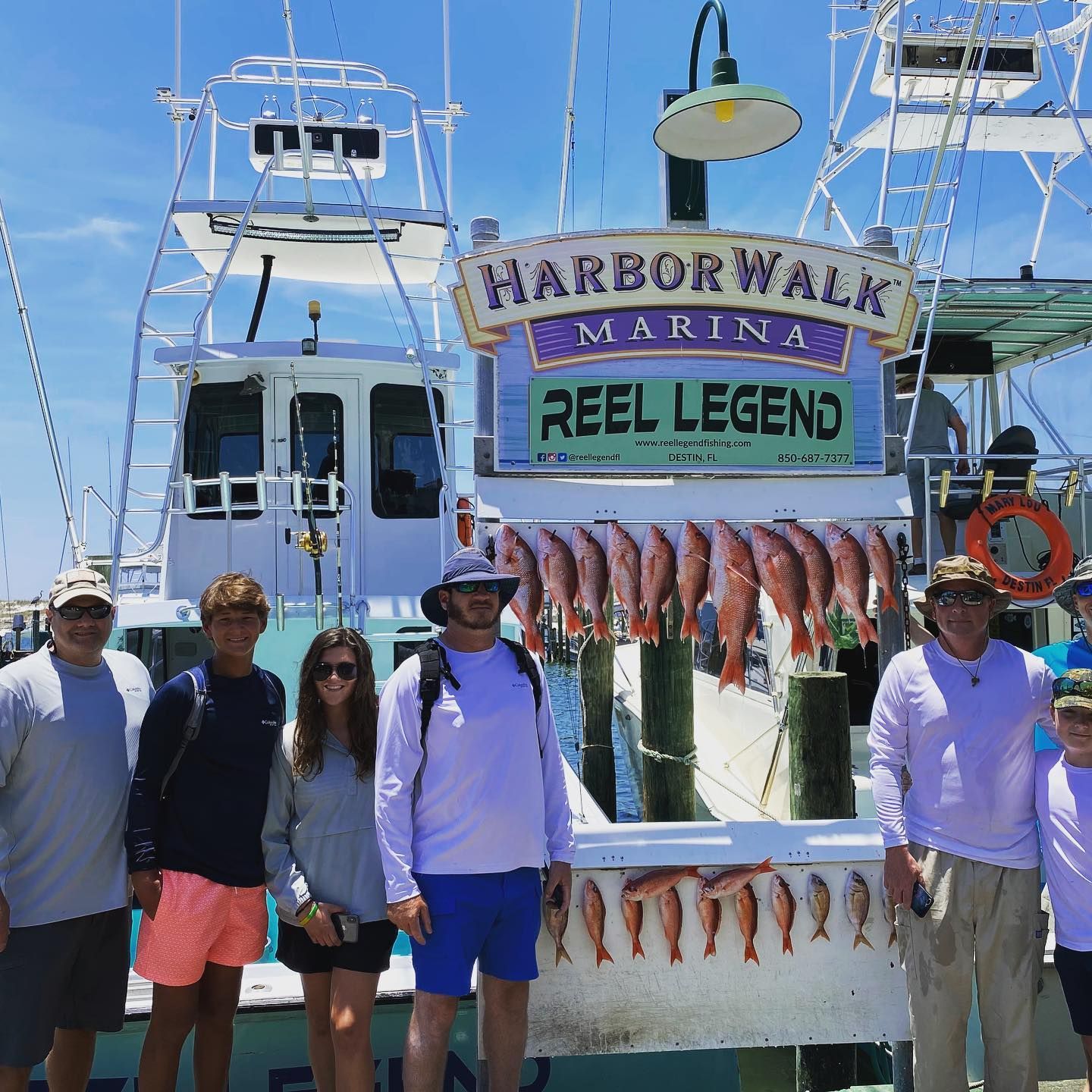 Reel Legend Fishing Charters 10 Hour Destin Charter Fishing. fishing Offshore