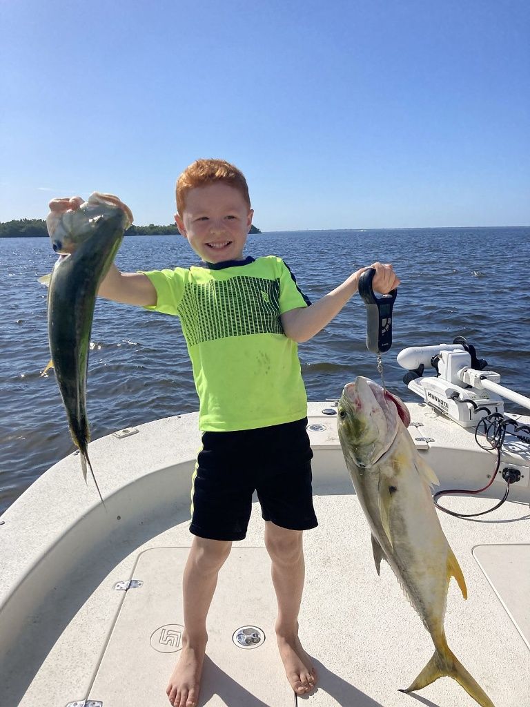Action-Packed Fishing for this Kid in The Gulf
