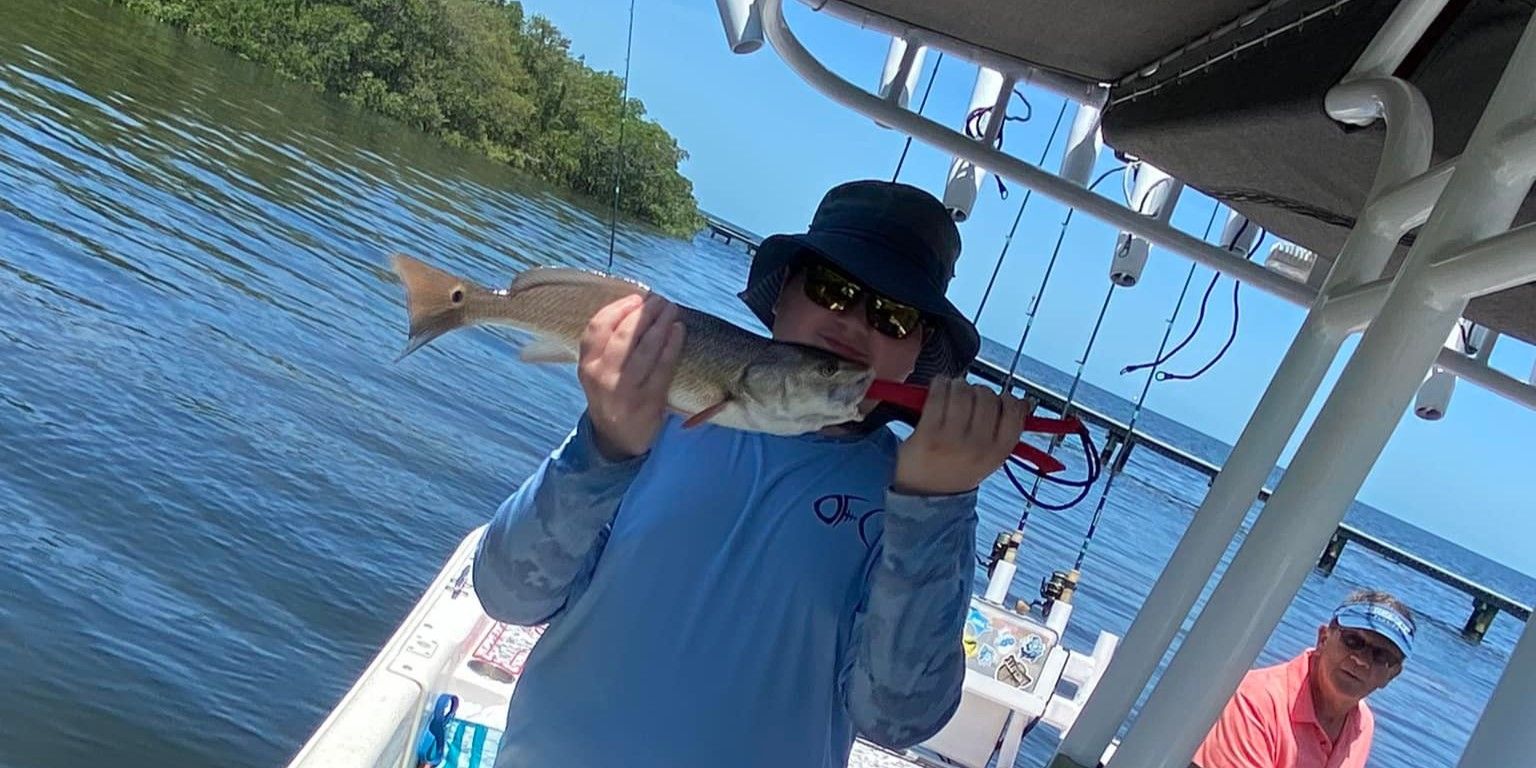 Crystal River Kids Fishing for Skilled Anglers