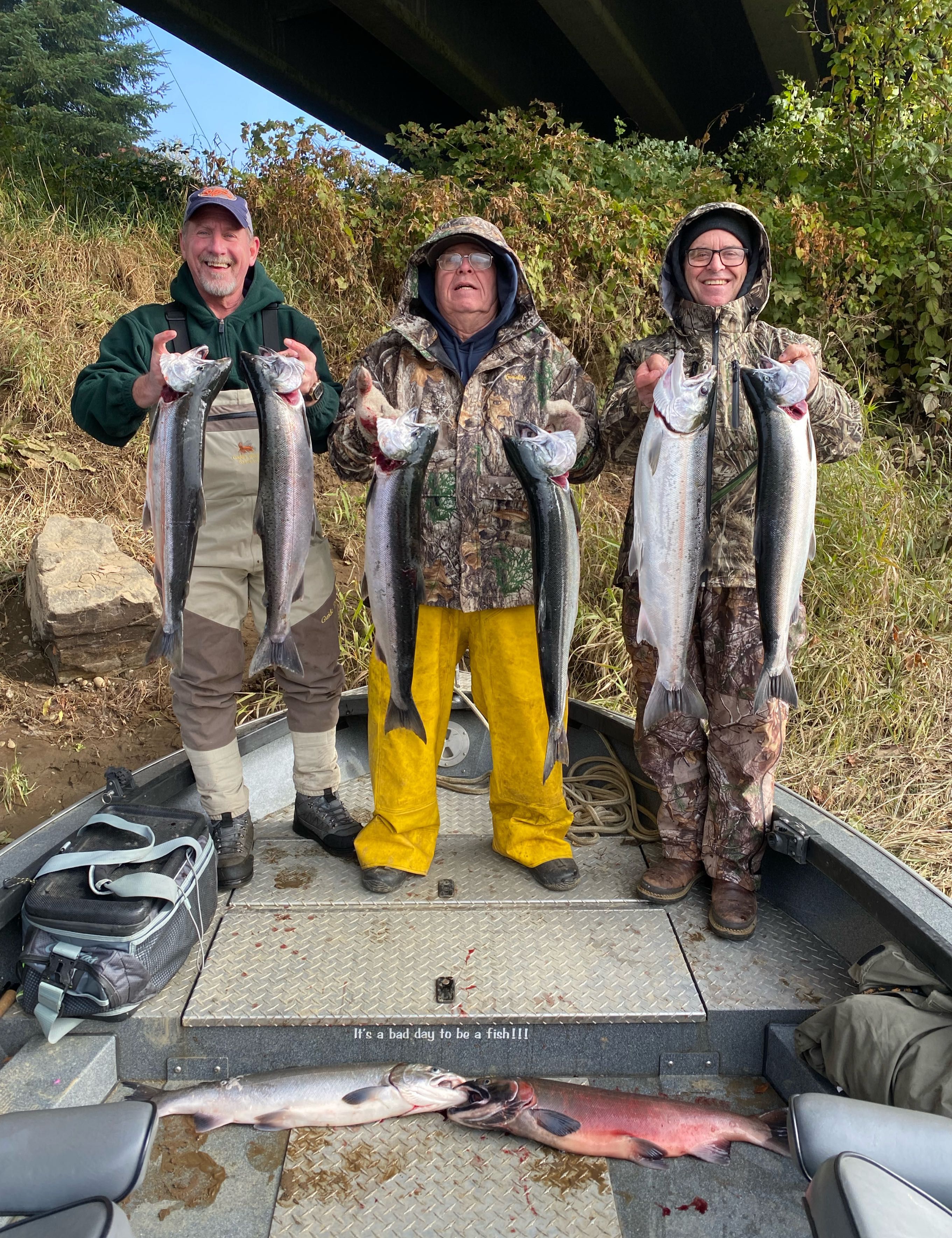 Miller’s Sportfishing Washington Fishing Charter | Full Day Salmon Fishing Trip fishing River