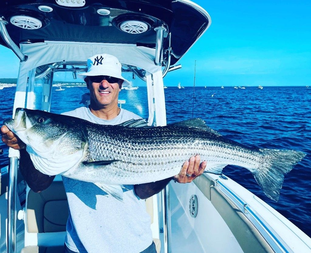 Cape Cod Fishing for Big Striped Bass
