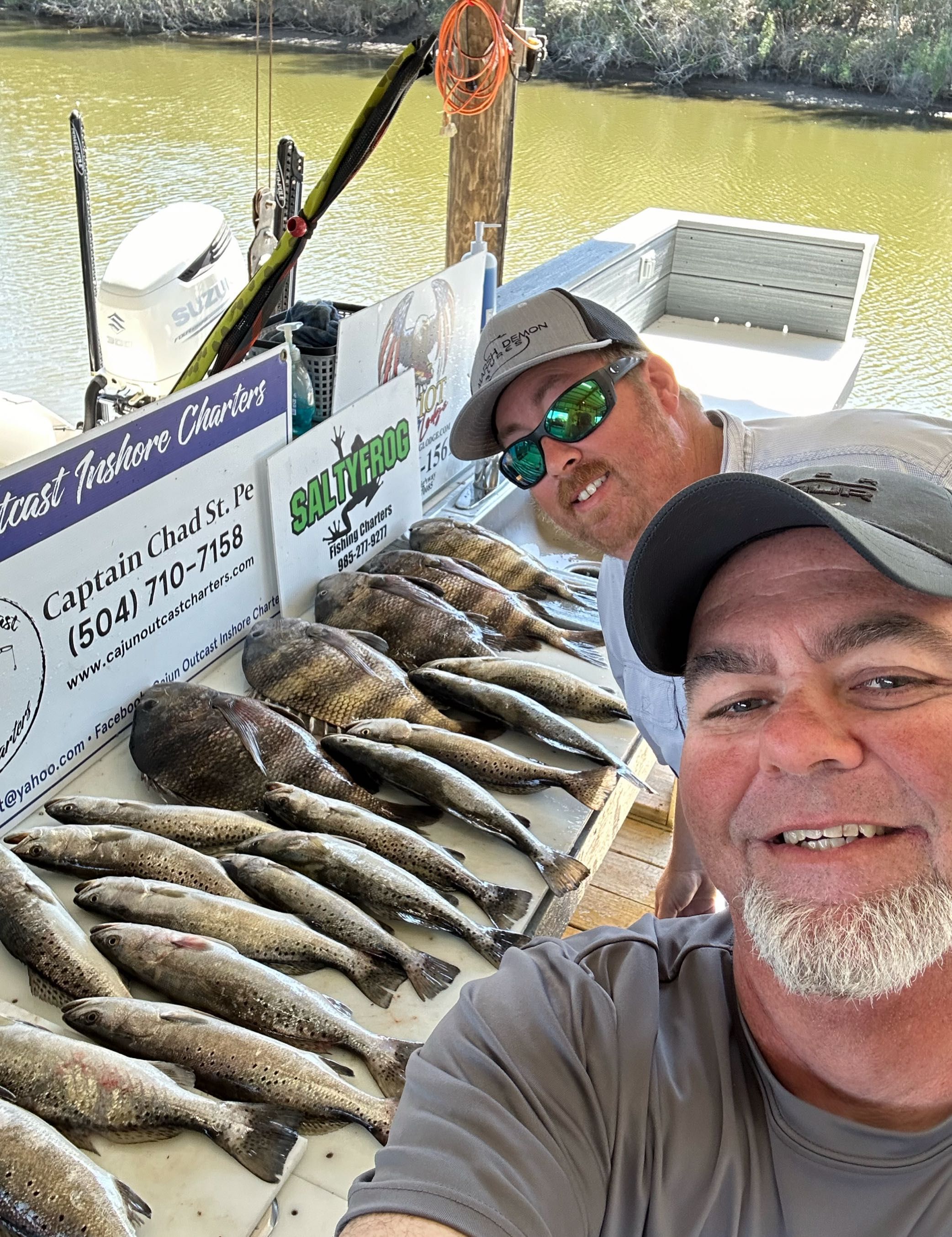 Two captains and hammer trout fishing report coverpicture