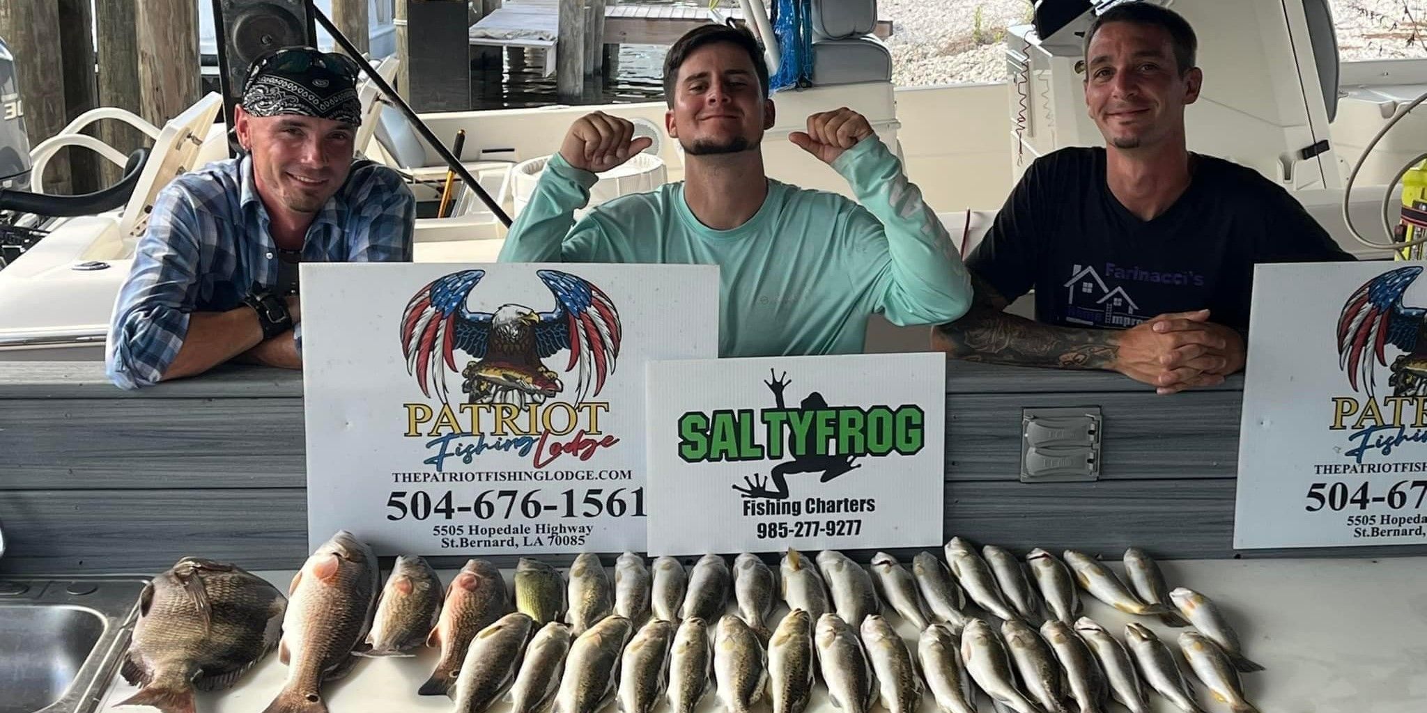 SaltyFrog Charters Fishing St. Bernard LA | 7 Hours 4 People fishing Inshore