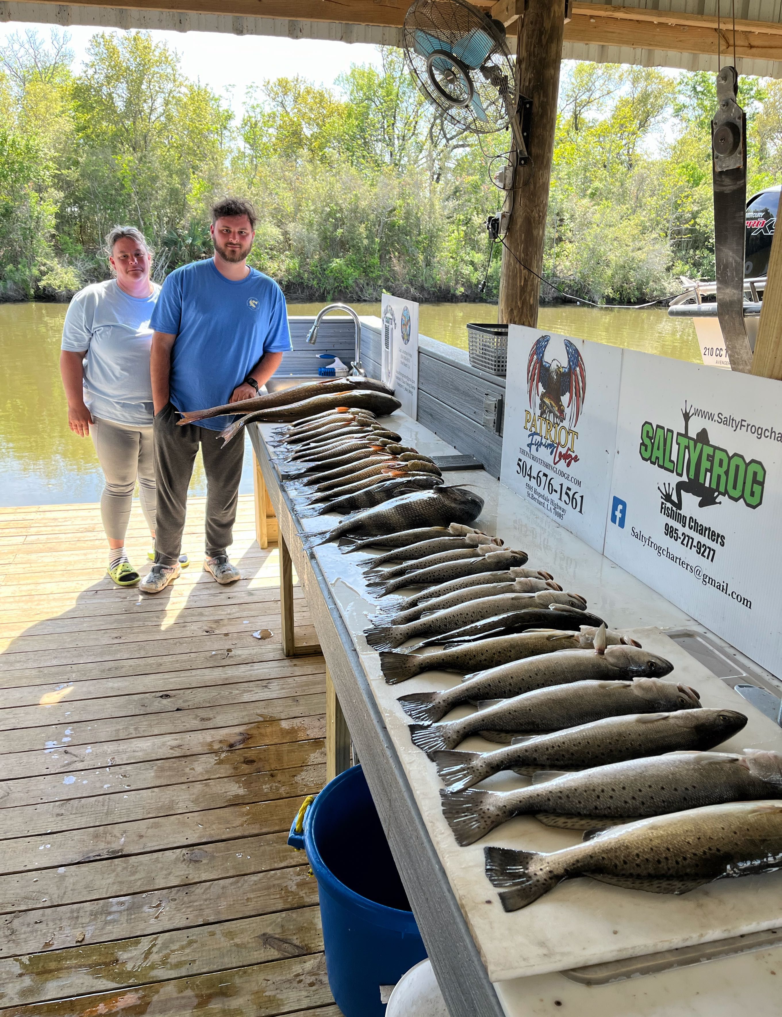 SaltyFrog Charters Louisiana Fishing Charters | 7 Hour Trip 2 Anglers Max fishing Inshore