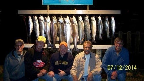 Fishin’ Again Charters Lake MI Charter Fishing  | Super Saver (5 person) fishing Lake