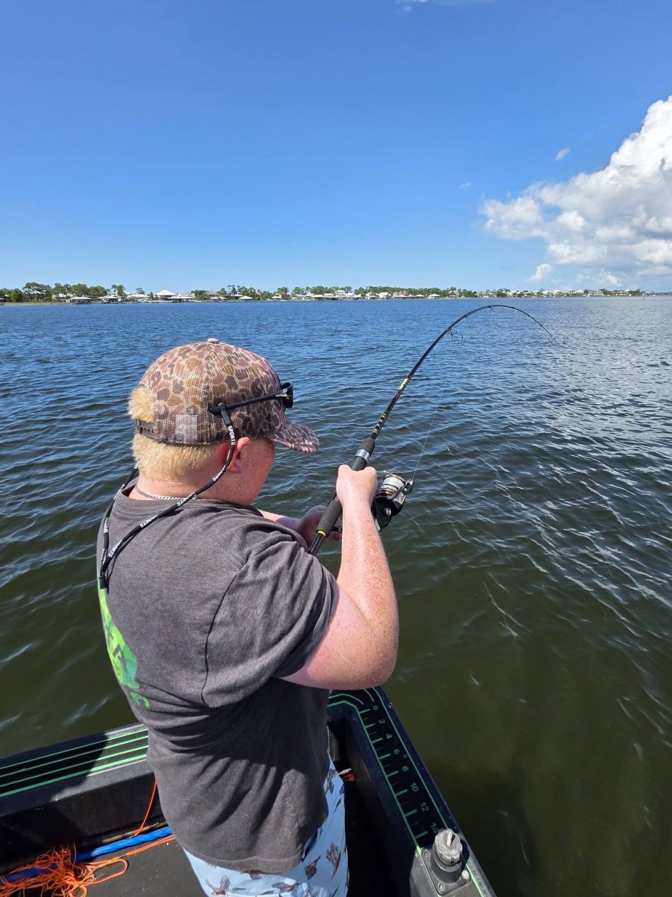 First Light Backwater Rod and Reel Cast