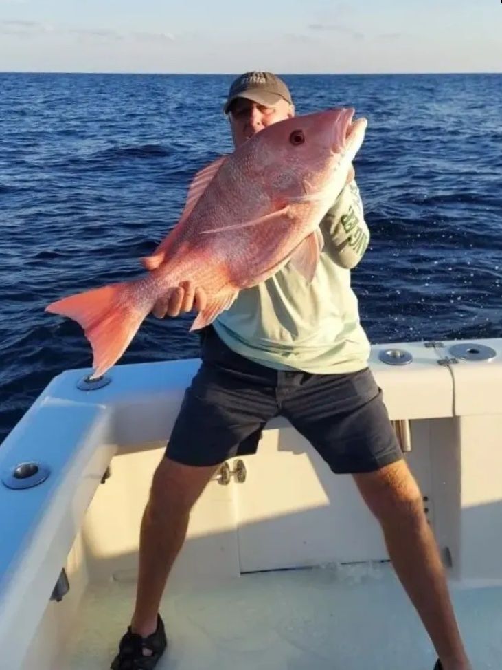 Red Snapper Caught in Stuart Beach, FL
