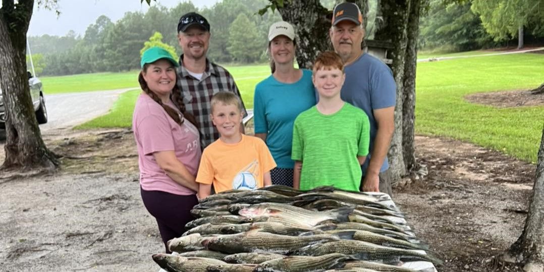 William Sasser Guide Service Clarks Hill Lake Fishing | 8 Hour Combo Charter Trip  fishing Lake