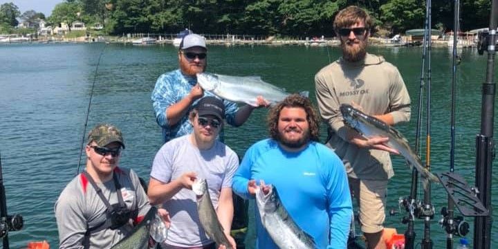 Lake Michigan Salmon: Beginner-Friendly Charter