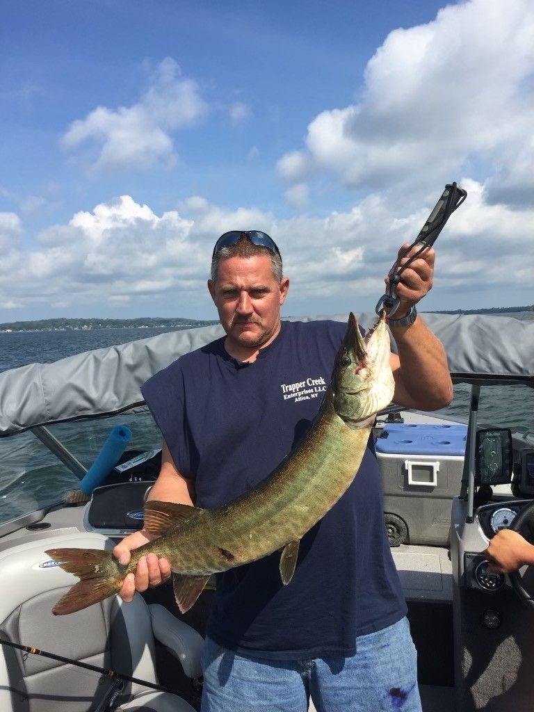 Day Five Sportfishing Charters Walleye Trolling Trip for 4 in NY  fishing Lake