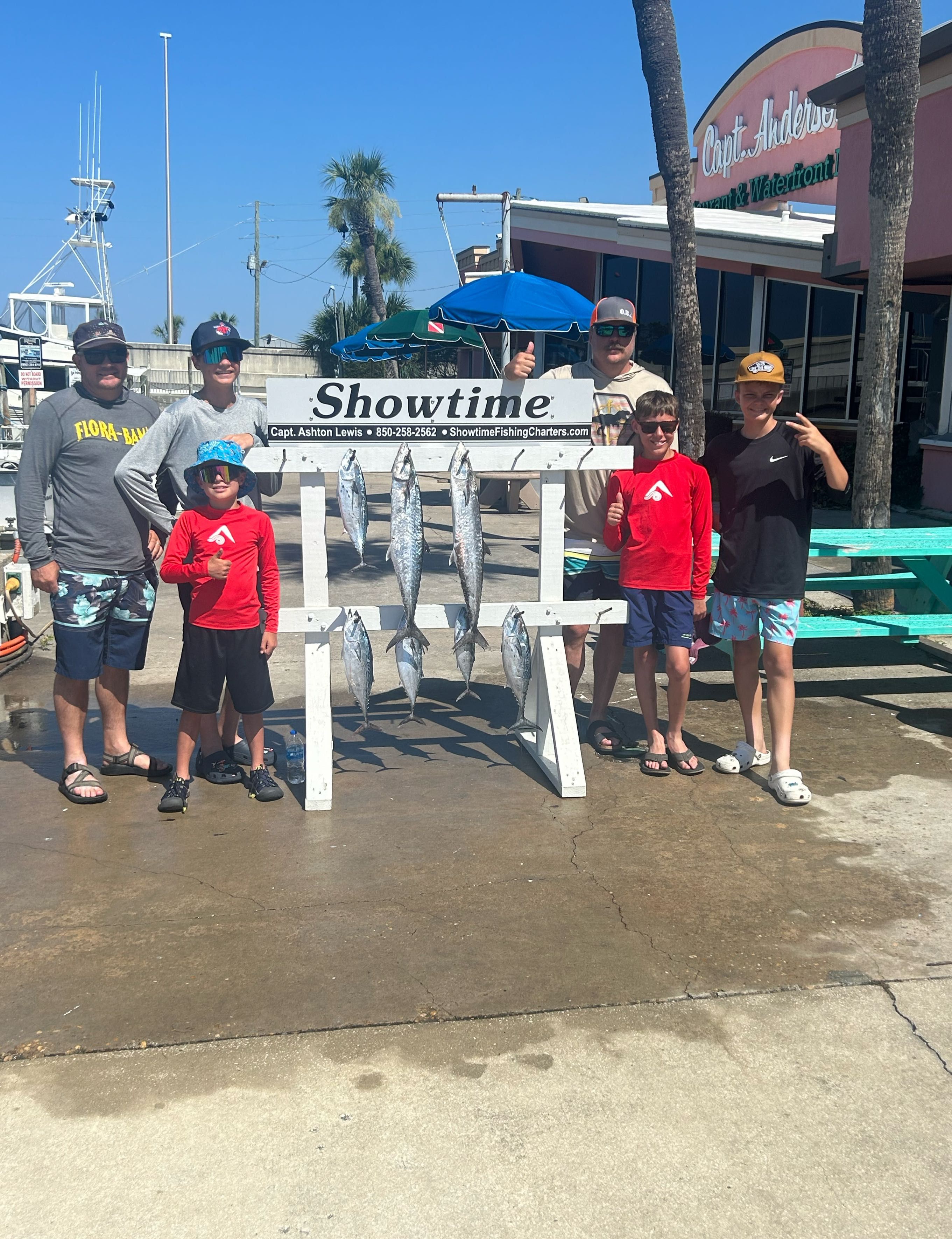 Showtime Fishing Charter  Panama City Beach Charters Fishing | Private 4-Hour Trolling Trip fishing Inshore