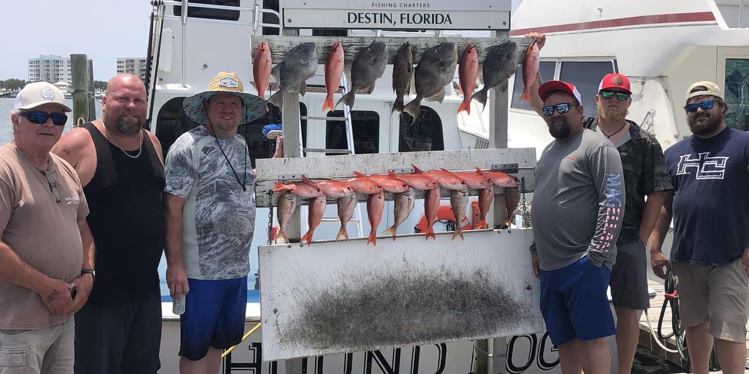 Hound Dog Fishing Charters Hook a Big Catch and Create Memories in Destin, FL fishing Offshore