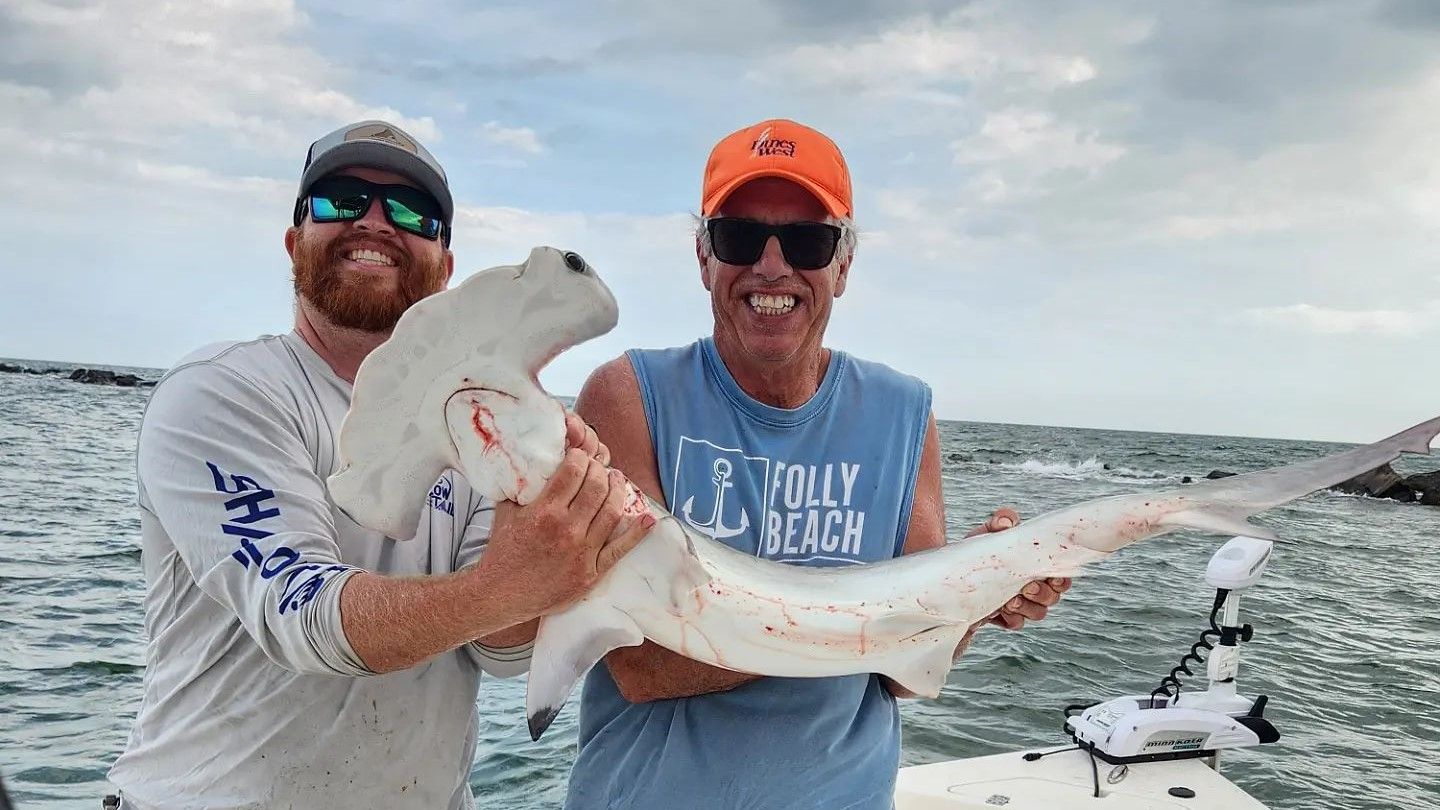 Top Predator Adventures Shark Fishing Charleston SC fishing Inshore