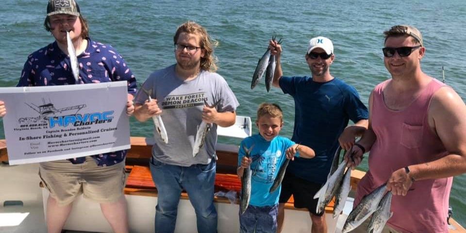 Havoc Charters Chesapeake Bay Fishing Charters Virginia | Extended Full Day Charter Trip  fishing Inshore
