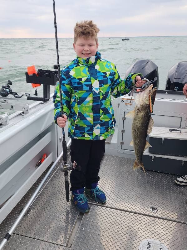 Morning Walleye Fishing Saginaw Bay Rod Hawgz