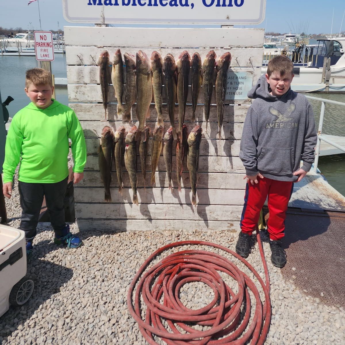 Saginaw Bay Walleye Charter Rod Hawgz Lake Trip