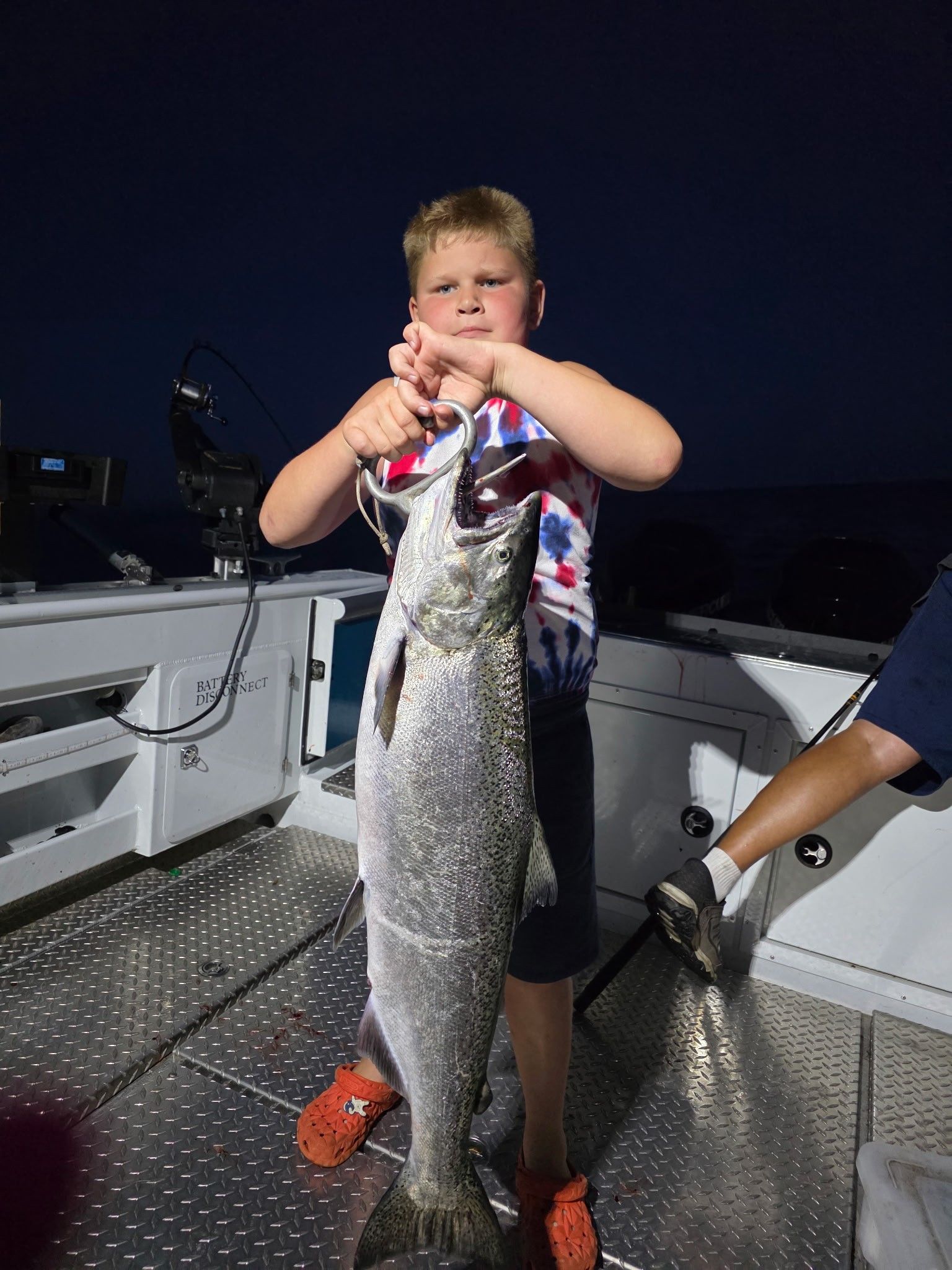 PM Lake Michigan Salmon Charter Rod Hawgz