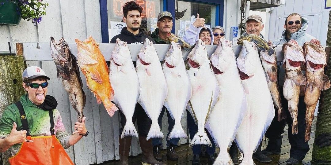 Blount Adventures Cruises Homer Alaska Fishing | Halibut Rockfish Combo Summer Fishing fishing Inshore