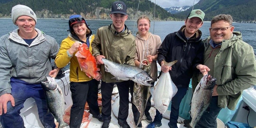 Blount Adventures Cruises Fishing Trip to Alaska | Winter Private fishing Offshore