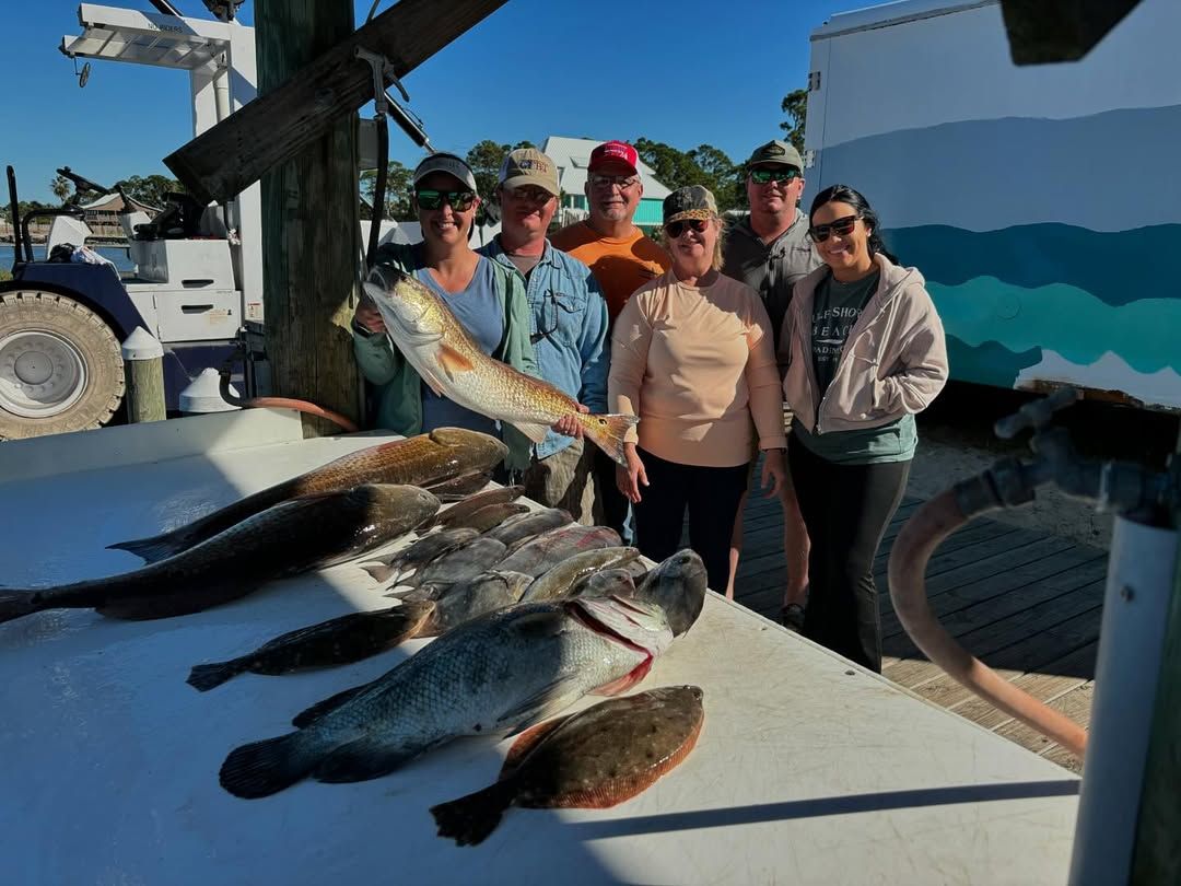 Gulf Shores Sheepshead Inshore Local Boy Charters