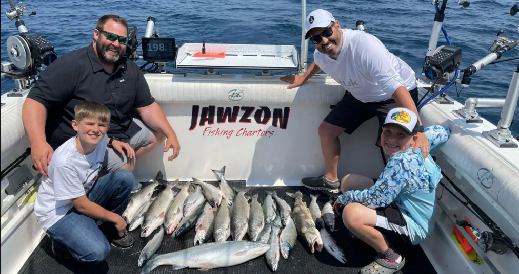 Jawzon Charter Services Fishing Charter Lake Michigan | Private - 6 to 8 hour seasonal trip (Weekday Special) fishing Lake