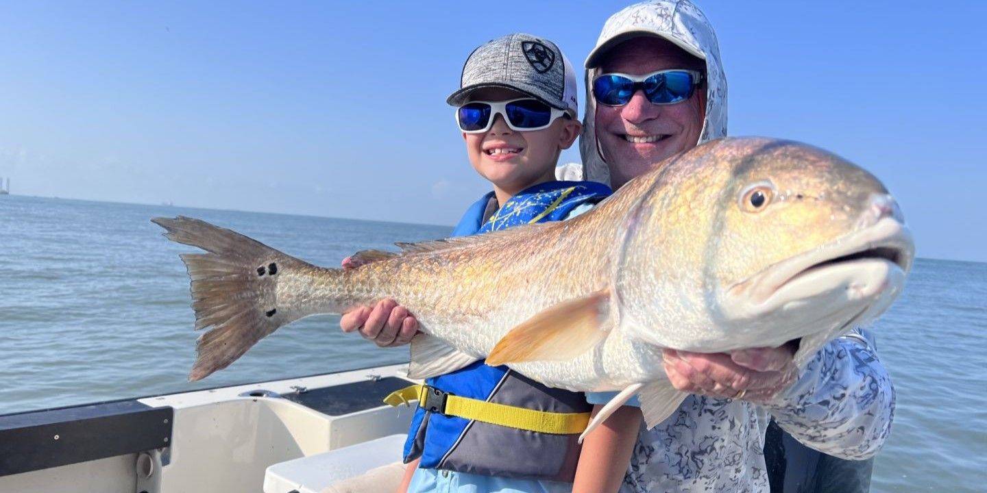 2 Reel Charters Galveston Fishing Charters | Private Morning or Afternoon 4-Hour Inshore Jetty Charter Trip fishing Inshore