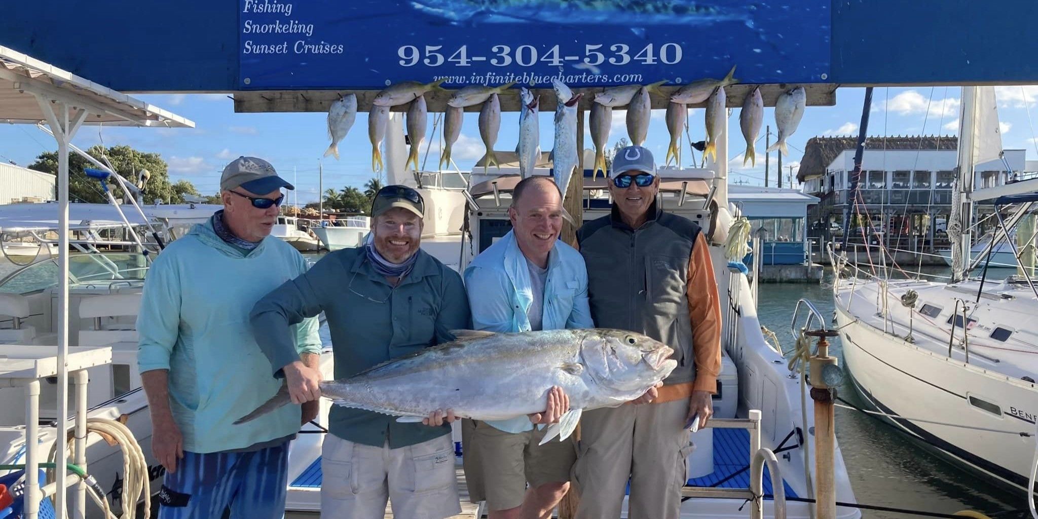 Infinite Blue Charters Charter Fishing in Florida Keys fishing Offshore