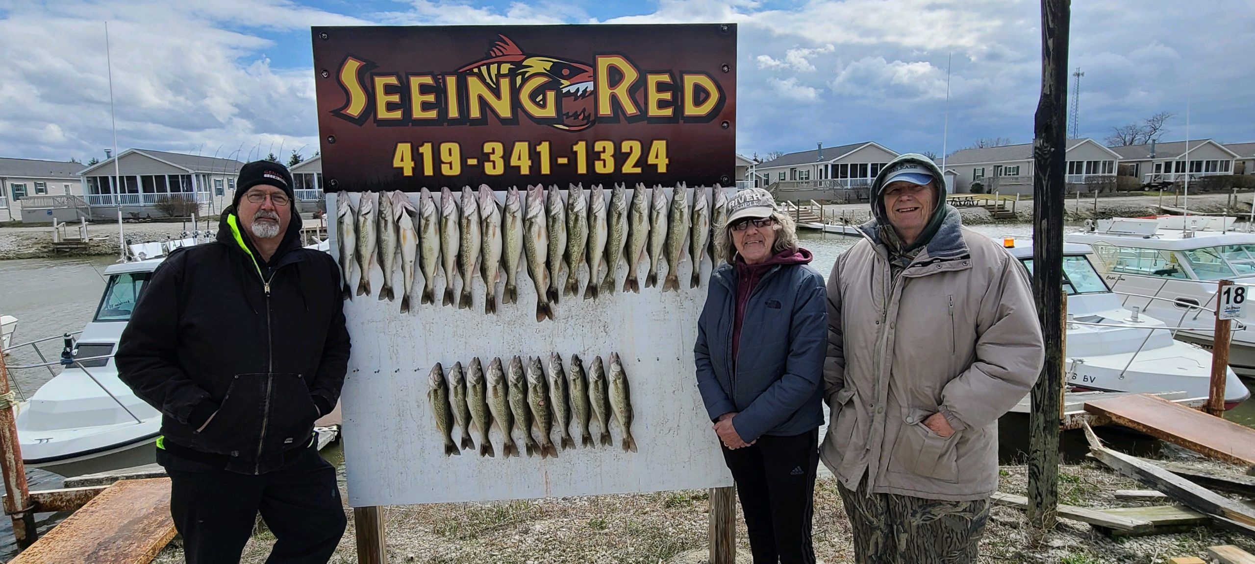 Seeing Red Charters  Fishing Charters on Lake Erie | Fall and Winter Charter Trip fishing Lake