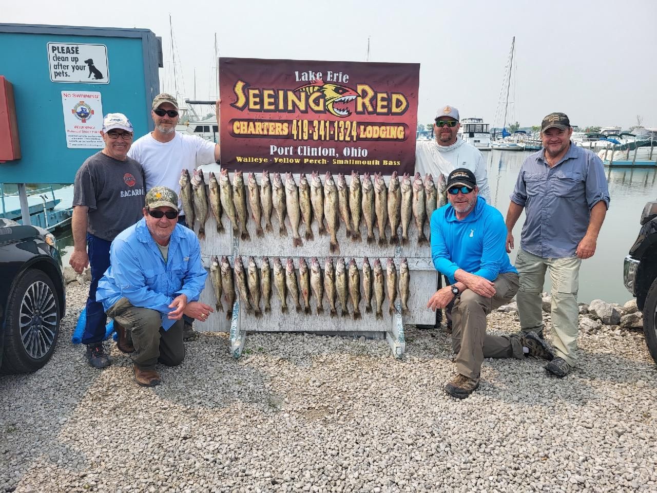 Seeing Red Charters Port Clinton Fishing Charter Lake Erie | Exclusive Charter Trip fishing Lake