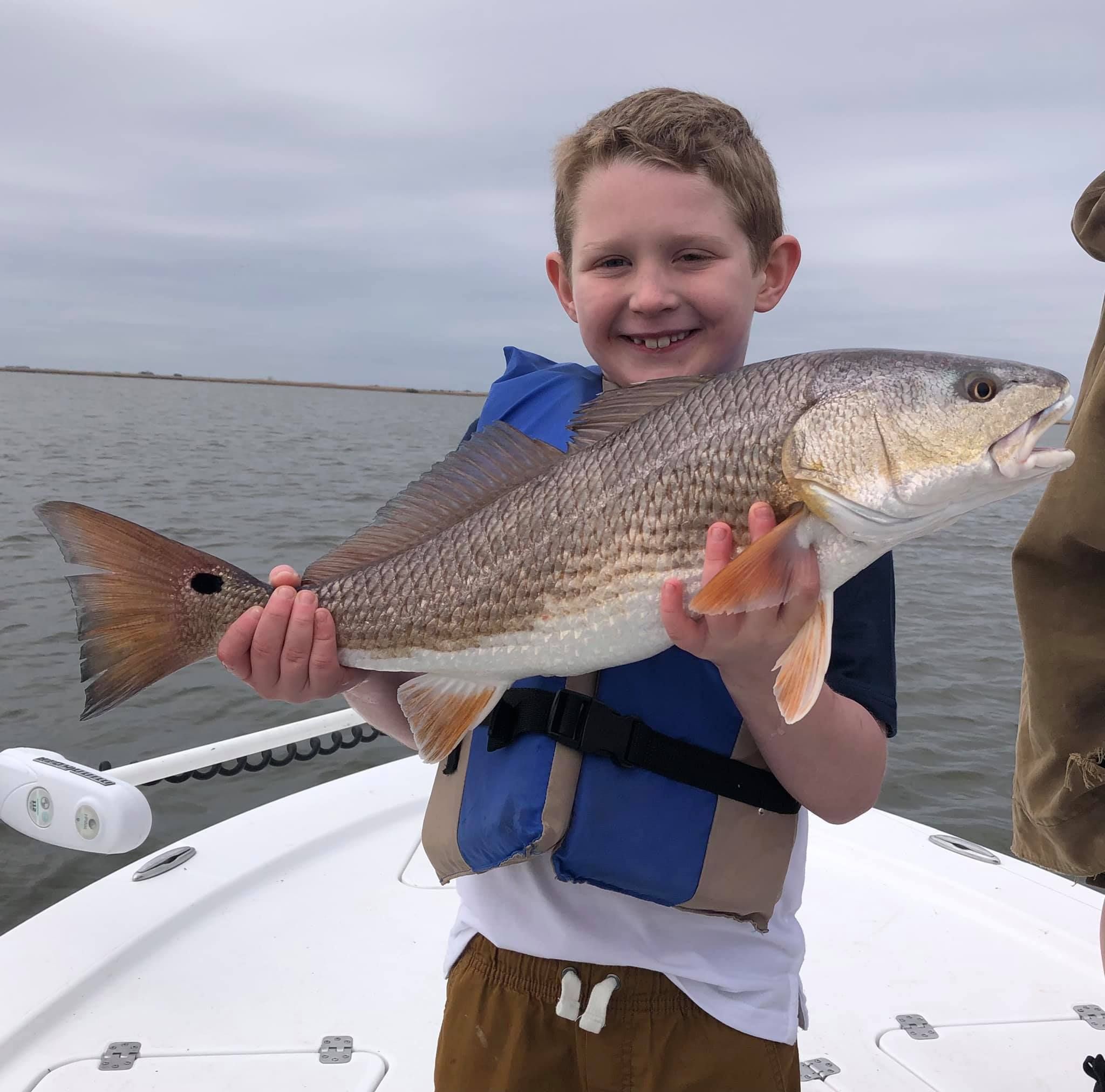 Redfish are fun for all ages!