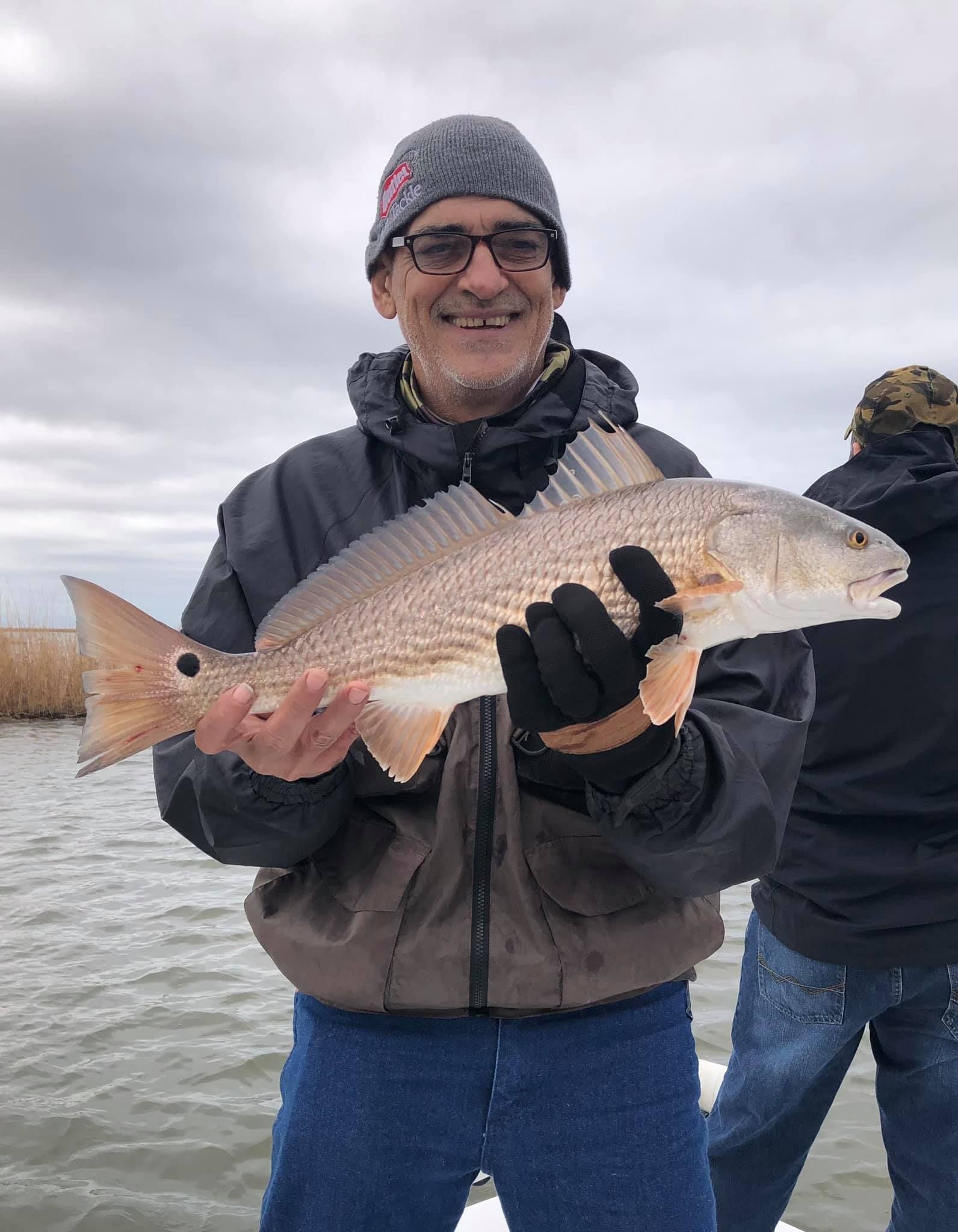 Big Redfish around the waters of New Orleans, LA