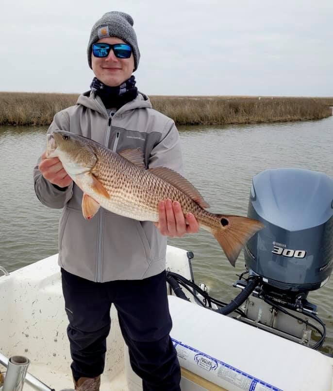 A nice redfish and a great day on the water!
