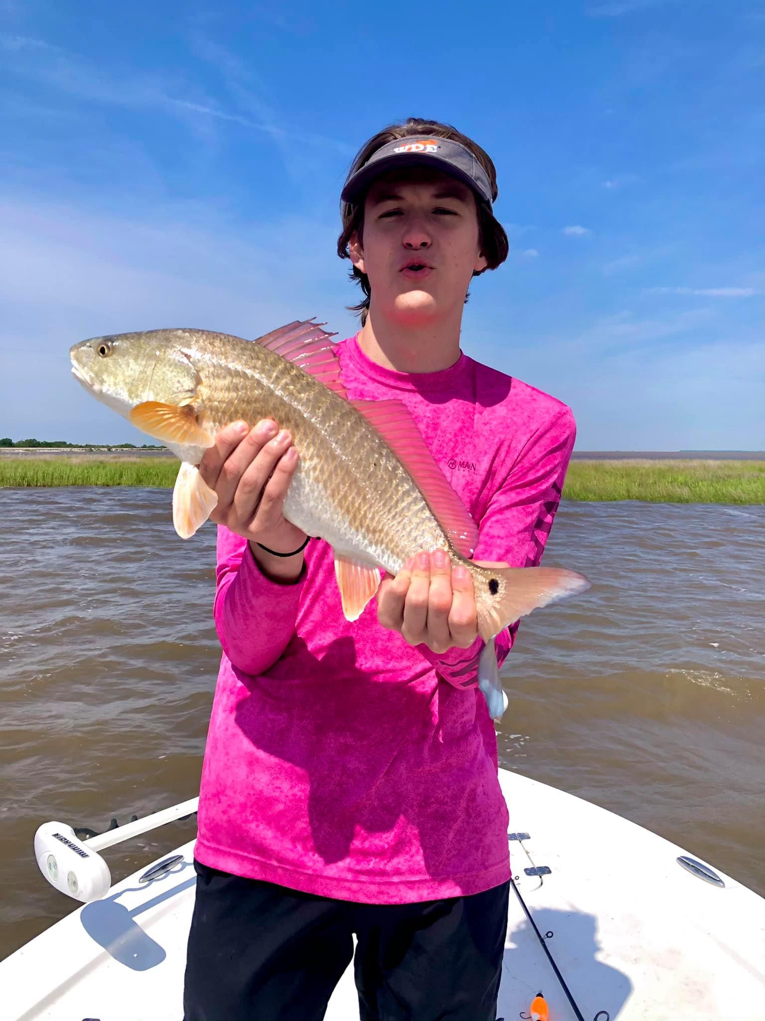 nice Redfish from New Orleans, LA