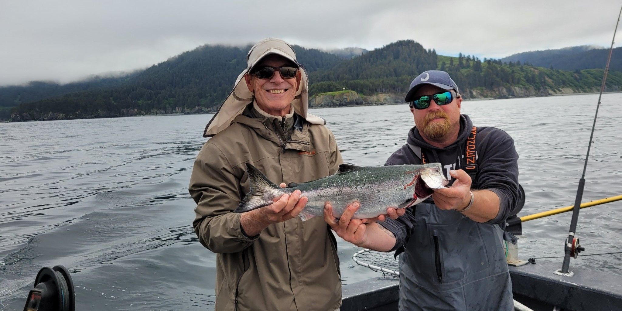 Homer Charter Fishing Homer Alaska Fishing Trips | 8 Hour Salmon Private Fishing Trip fishing Inshore