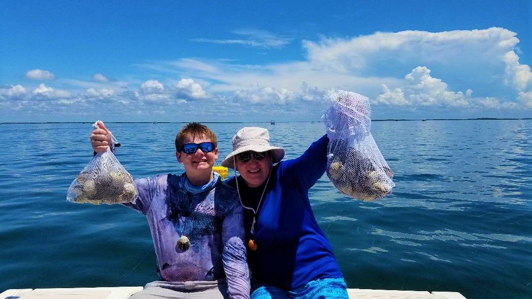 Crystal River Fishing Adventure Get Twice the Fun with Crystal River's Inshore & Scalloping Half & Half Trip fishing Inshore