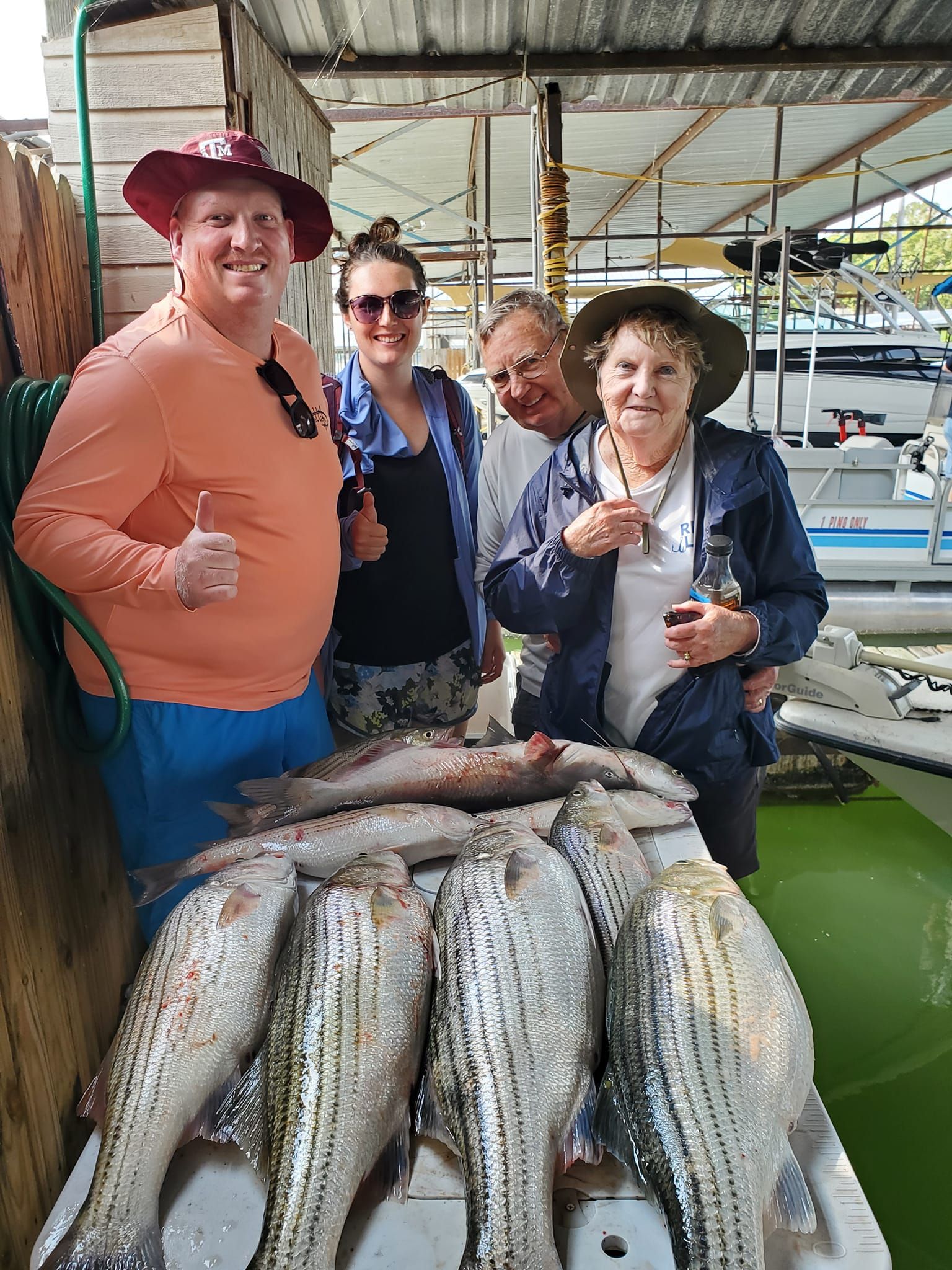 Premium Striped Bass Charter on Lake Texoma