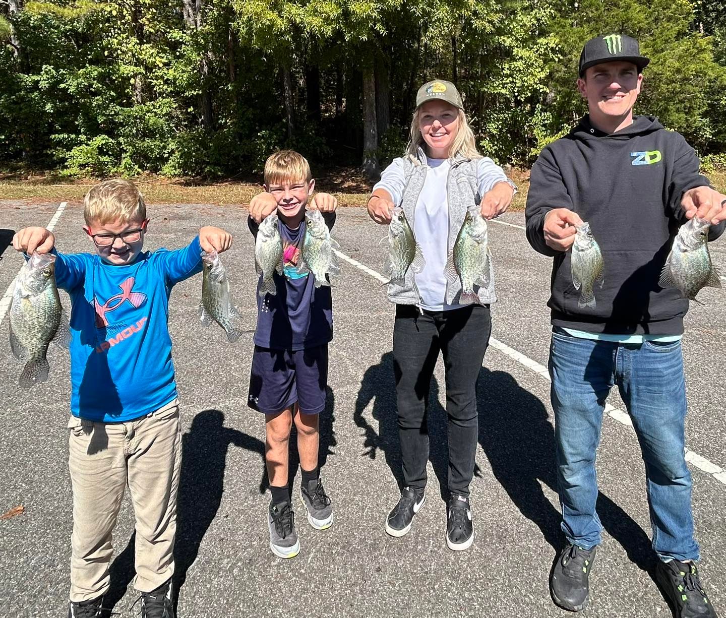 Lake Lanier's Premier Family Crappie Charter