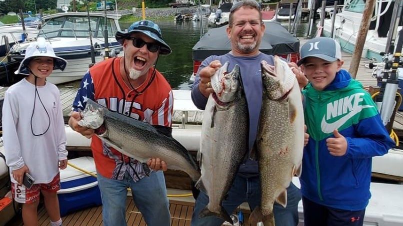 Kings Ransom Sportfishing Lake Ontario Fishing Charter fishing Inshore