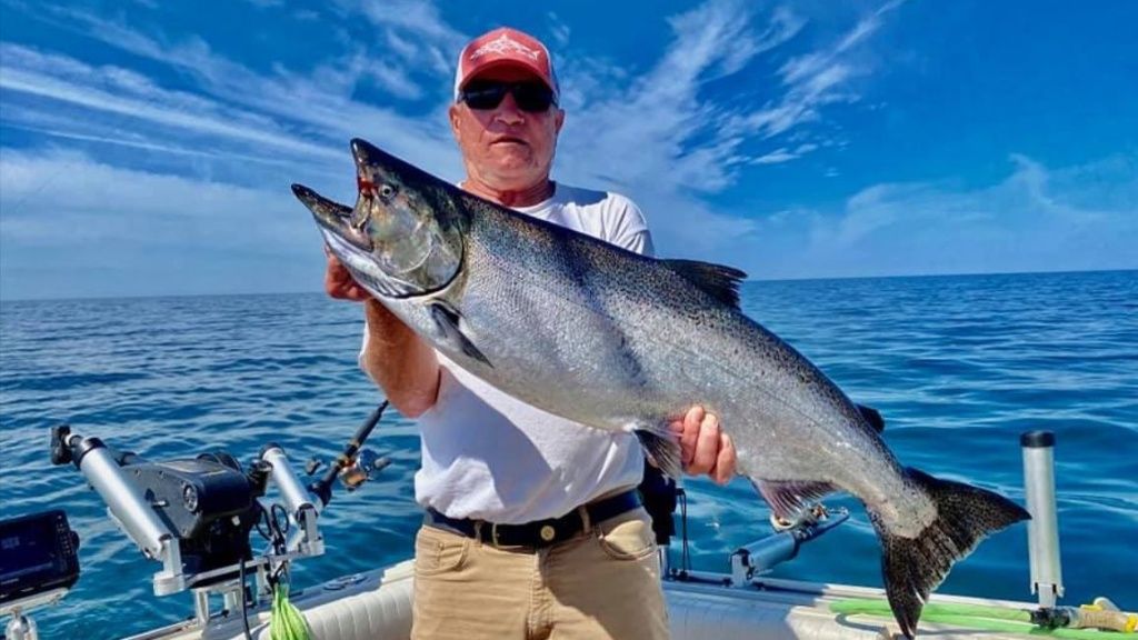 Kings Ransom Sportfishing Lake Ontario Salmon Charters fishing Offshore