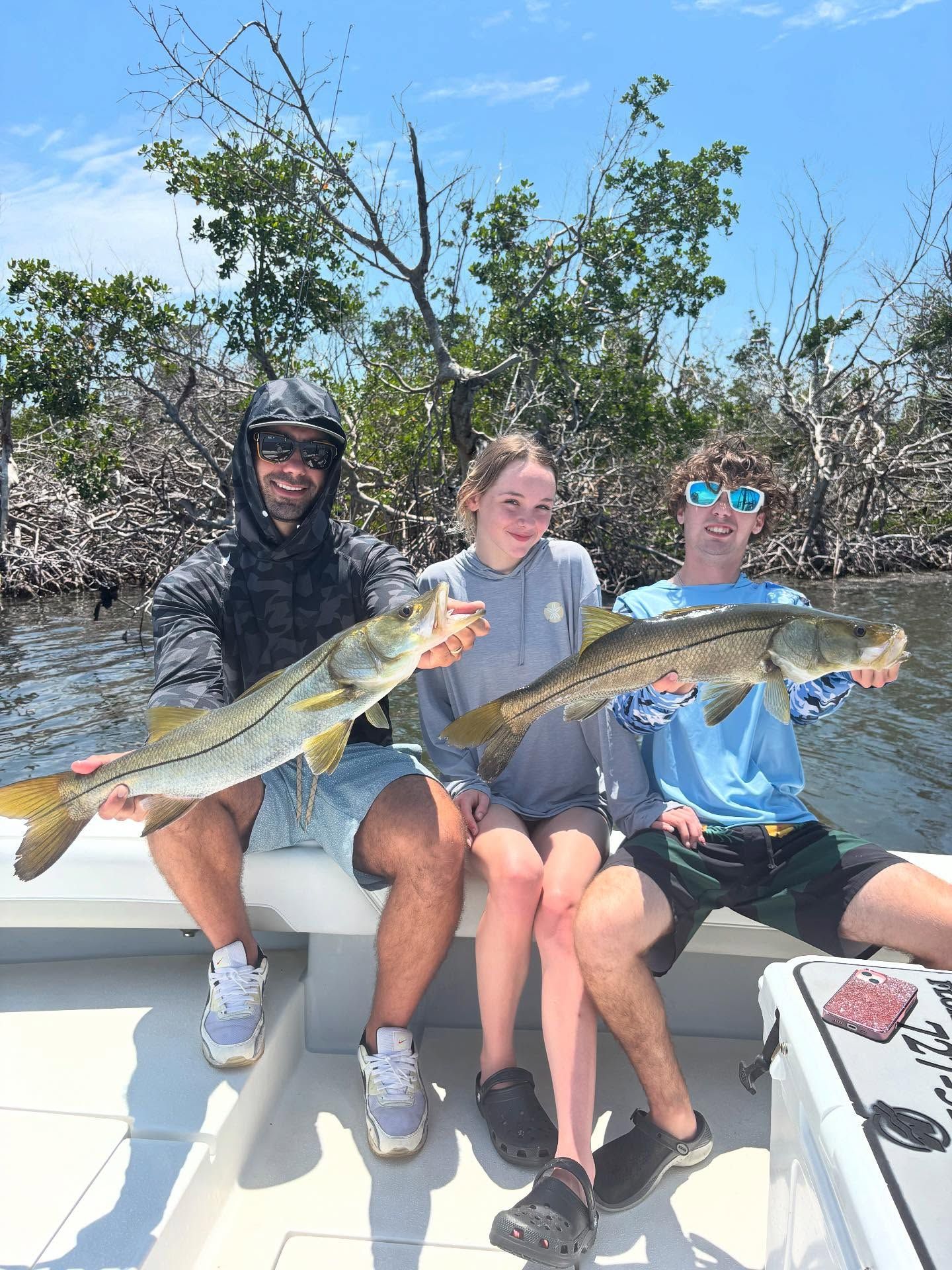Sea Trout Snook Guided Trip Tarpon Springs