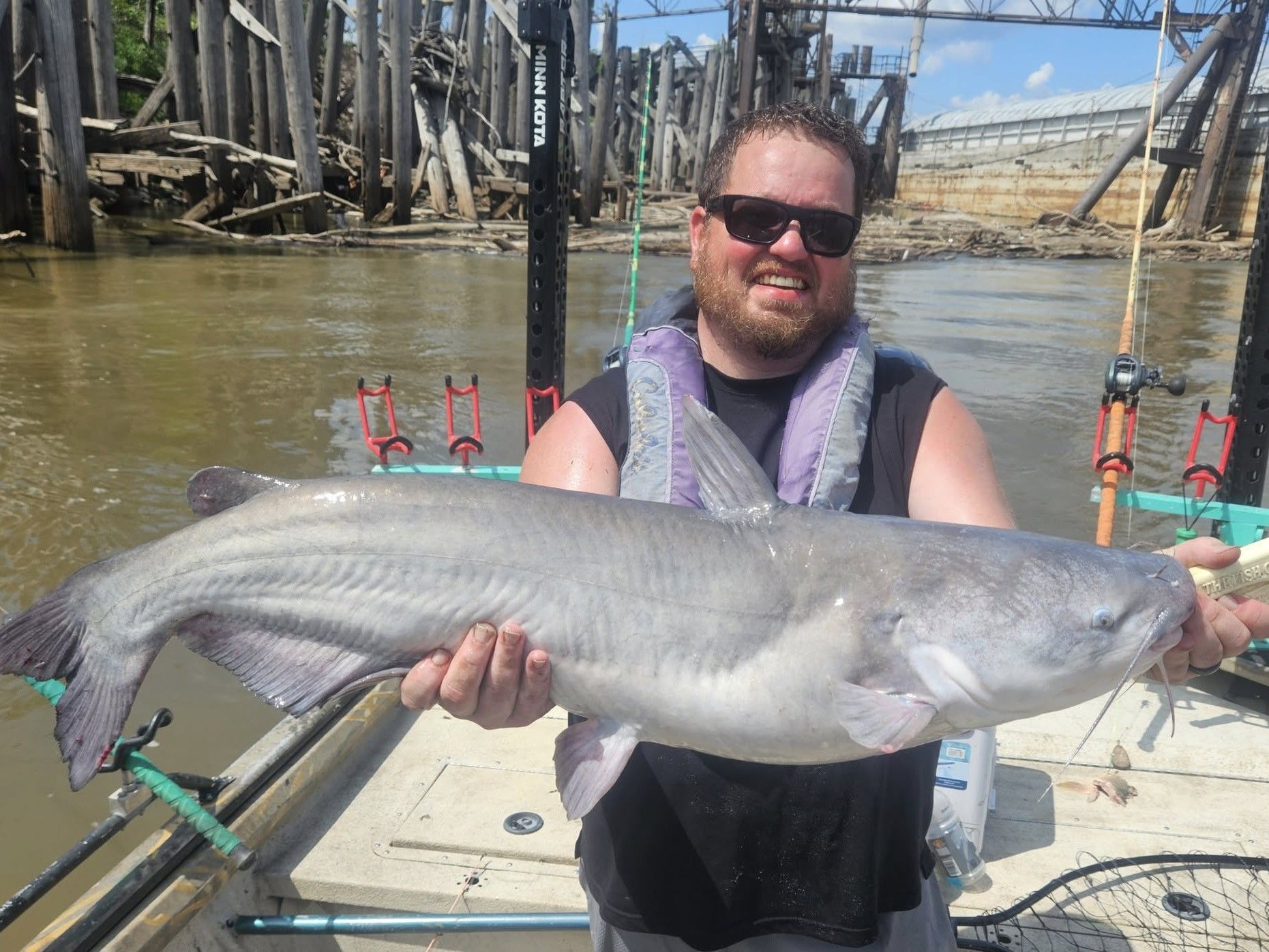 Extended Catfish Walleye Trip Milford Lake KS