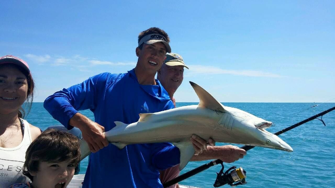 Reel1Up Fish & Dive Charters Jawsome Adventures: Unleash Your Inner Shark Hunter in Bonita Springs, FL fishing Offshore