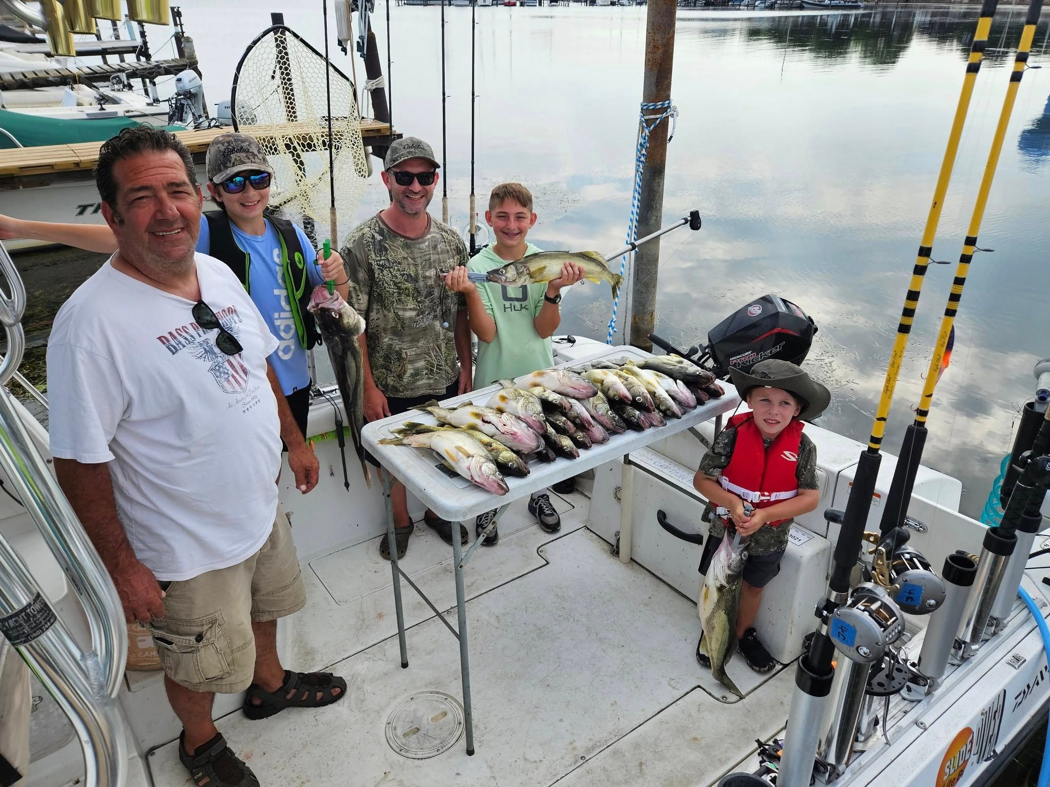 NY Lake Erie Walleye Fishing Fishunter Charters