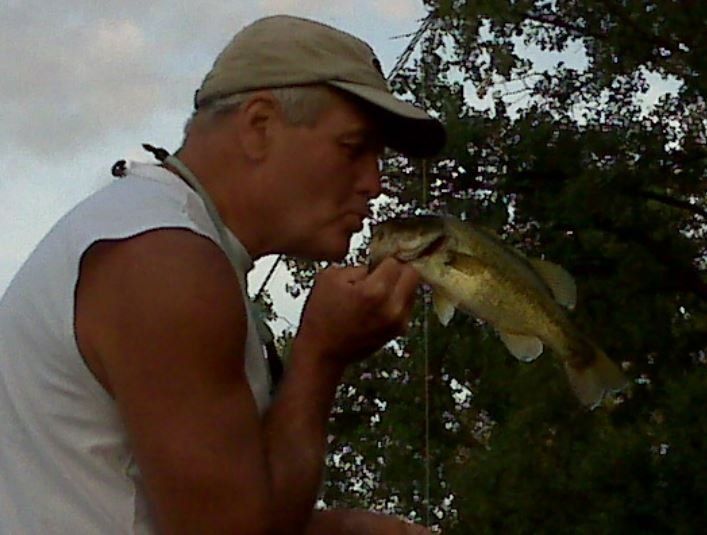 Smallmouth Bass in  Lake Michigan