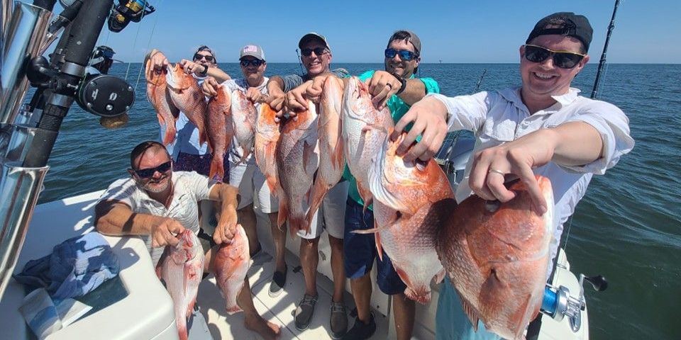 Bottomed Out Fishing Charters Fishing Charters in Gulf Shores | 10 and 12 Hour Charter Trips fishing Offshore