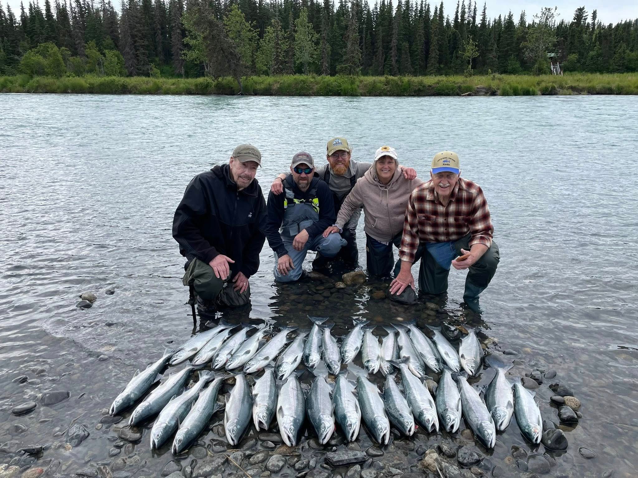 Kasilof River Drift Boat Salmon Fishing Guide