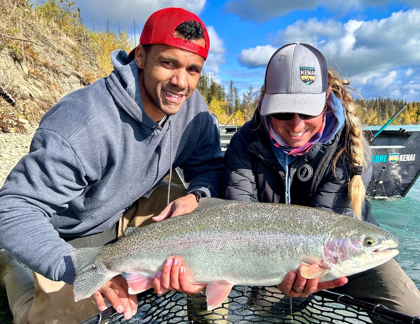 Explore Kenai LLC Kenai River Fishing Guides | Private King and Silver Salmon Charters (Year-Round) fishing River