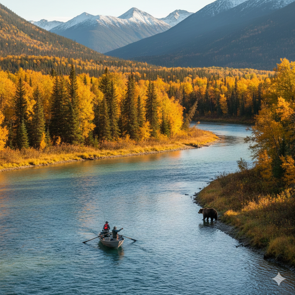 Kenai River Wildlife Tour Alaska Salmon Guides