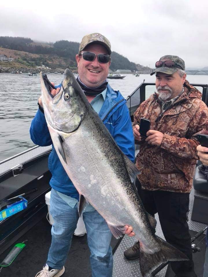 Nice Steelhead Caught in Coos Bay