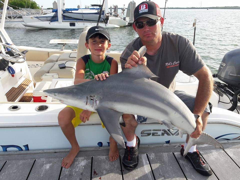 Action-packed  Shark Fishing in St. Petersburg 